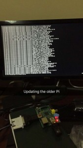 Respberry Pi Terminal Updating Linux